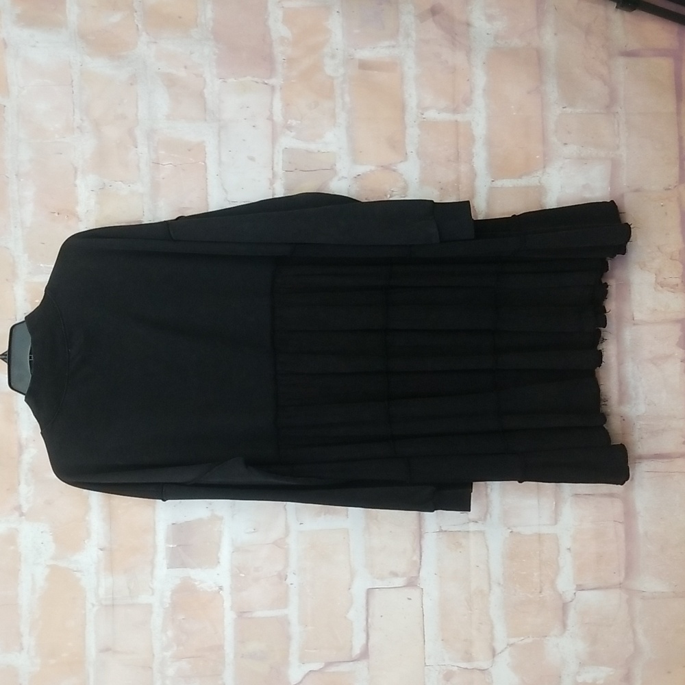 Acid Wash Black Women's Dress - Picture 5 of 10